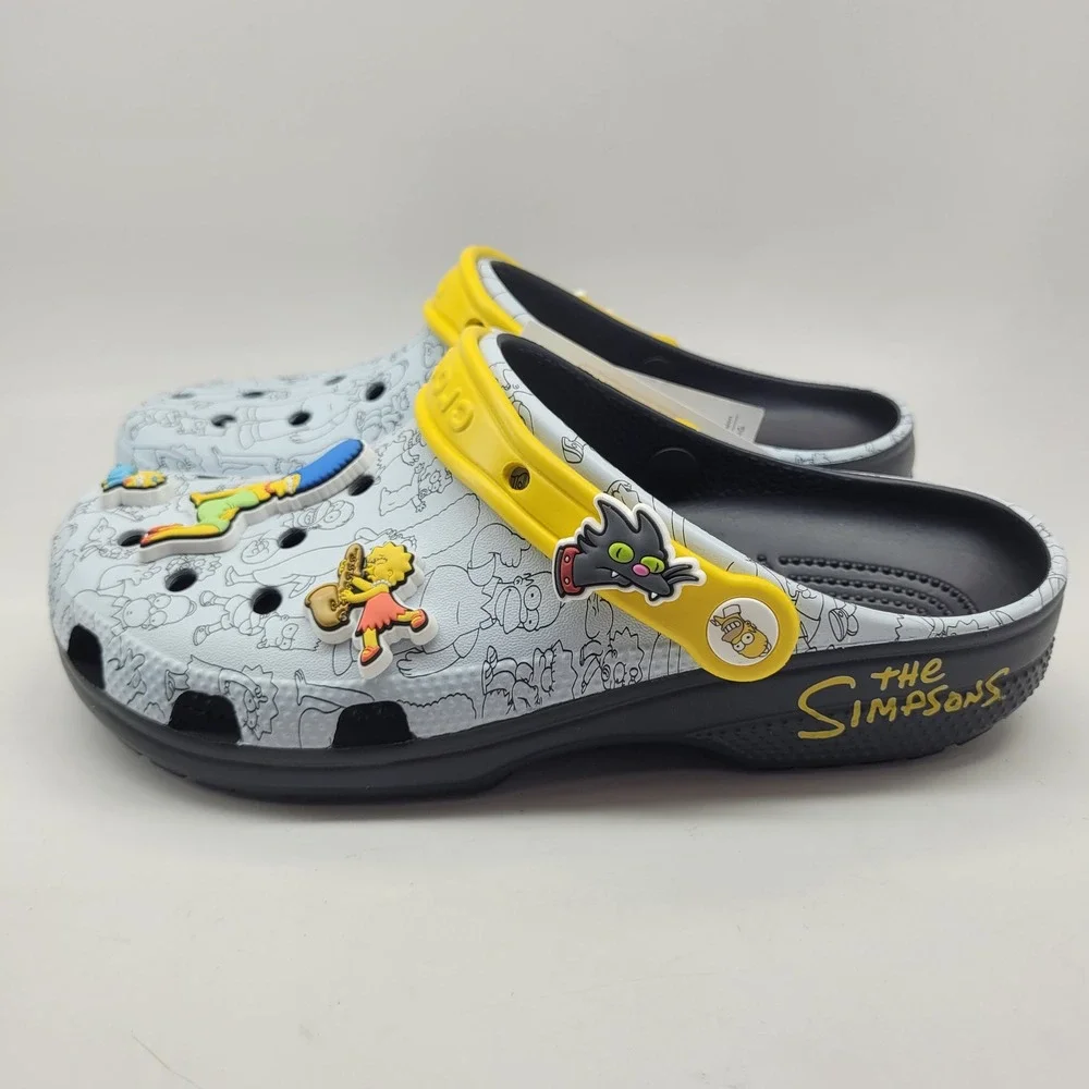 The Simpsons x Crocs Classic Clog Multi Men 7 Women 9 211106-90H - Picture 11 of 11